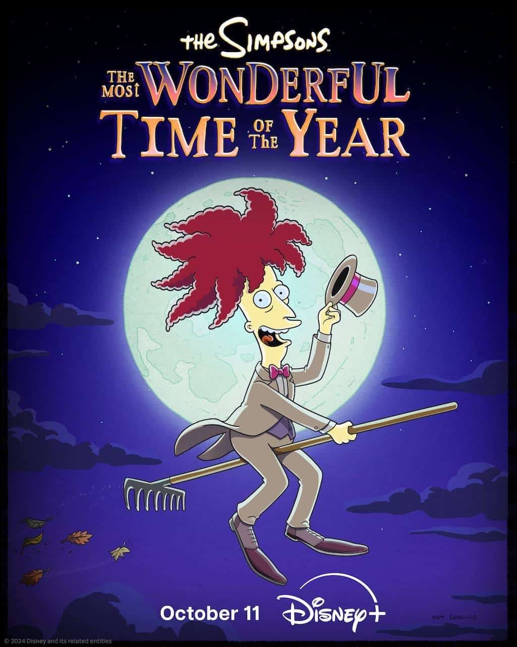 The-Most-Wonderful-Time-of-the-Year-Poster Sideshow Bob e vilões do Disney+ juntos em novo especial dos Simpsons