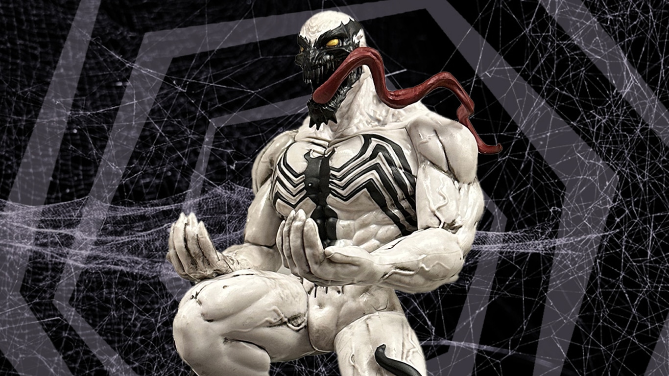 Anti-Venom Produtos de cinema revelam presença do Anti-Venom em Venom: A Última Rodada