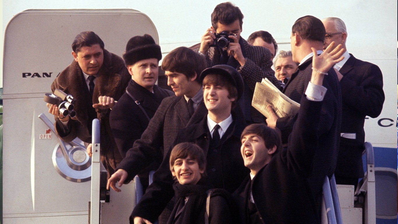 Beatles-64 Beatles '64 | Primeira visita dos Beatles aos EUA vira documentário de Martin Scorsese