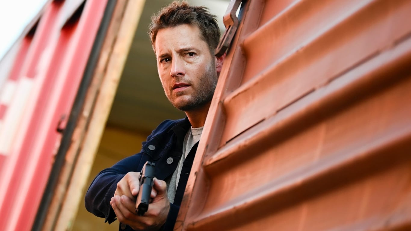 Justin-Hartley-O-Rastreador Justin Hartley fala sobre os dilemas de Colter Shaw em O Rastreador