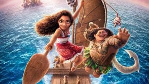 Moana e Maui em Moana 2