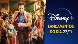 Lançamentos DisneyPlus do dia 27-11-2024