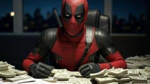 Deadpool com dinheiro