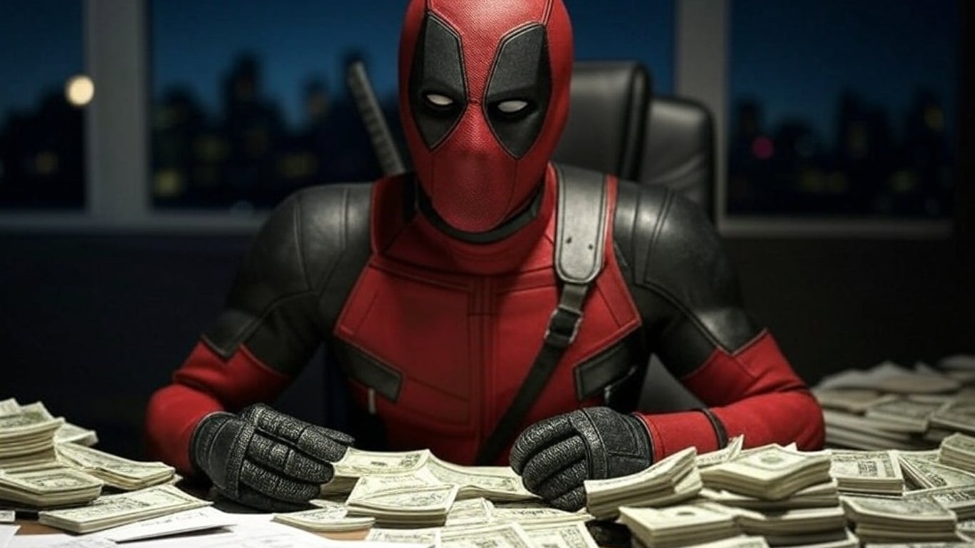 Deadpool-com-dinheiro Diretor de Deadpool lamenta salário: "Dois anos de trabalho por isso"