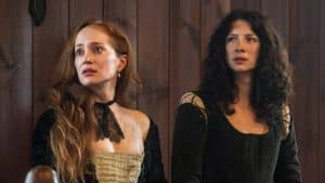 Geillis e Claire em Outlander