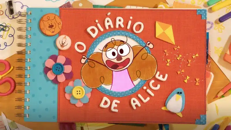 O-Diario-de-Aline O Diário de Alice: Nova série infantil transforma desenhos em magia