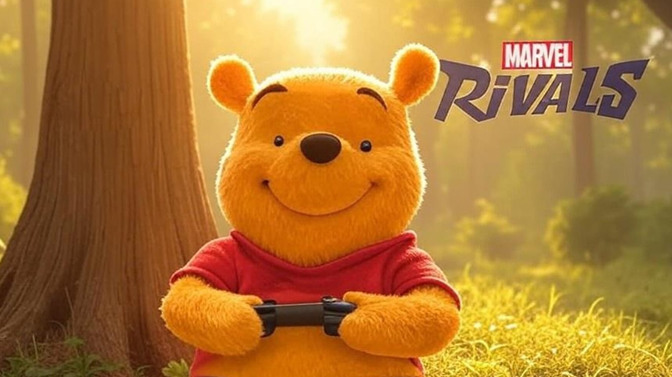 Ursinho-Pooh-Marvel-Rivals Por que Marvel Rivals proibiu Ursinho Pooh e outras palavras?