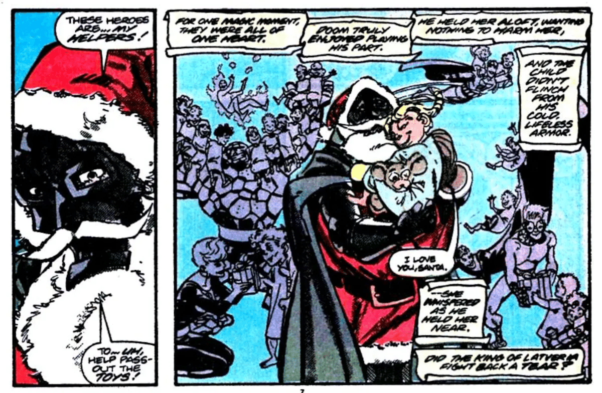 image-20 O Natal mais inesperado da Marvel: Quando Doutor Destino ajudou o Papai Noel