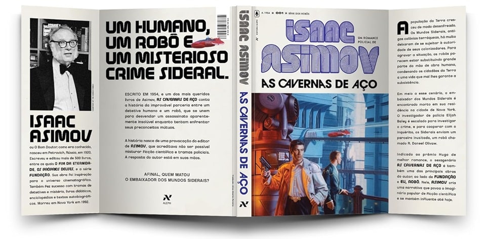 As-Cavernas-de-Aco-Livro As Cavernas de Aço: Livro de Isaac Asimov vai virar filme com vencedor do Oscar