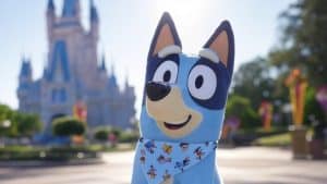 Bluey na Disney Magic Kingdom