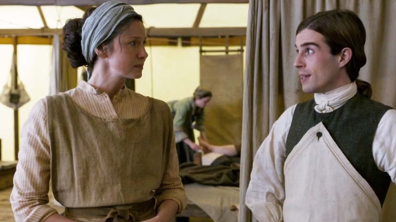 Claire-e-Denny-Hunter Outlander: Denny Hunter consegue salvar a vida de Claire na temporada 7?