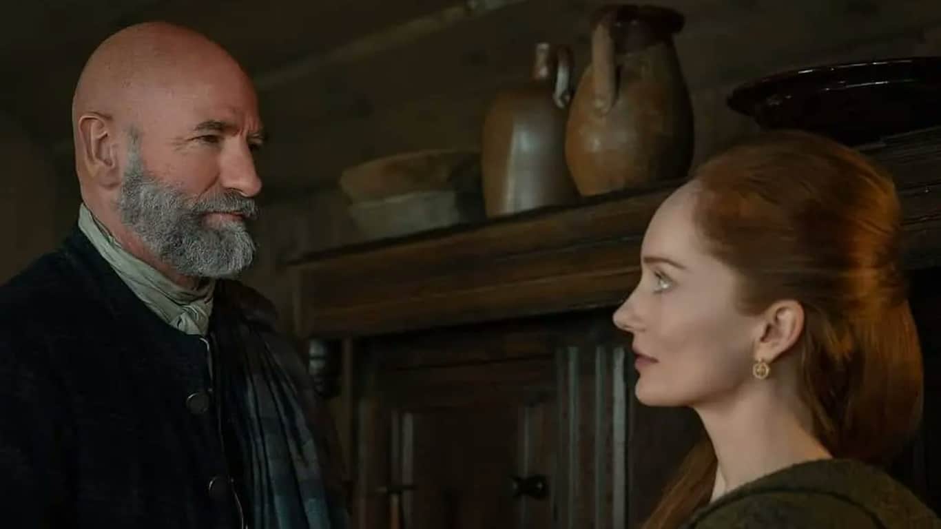 Dougal-e-Geillis-Duncan-em-Outlander Entenda a linha do tempo de Buck MacKenzie e seus verdadeiros pais em Outlander