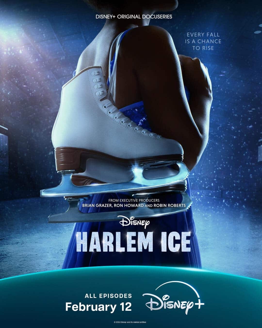 Harlem-ice-Poster Harlem Ice: Nova série do Disney+ destaca jovens patinadoras negras