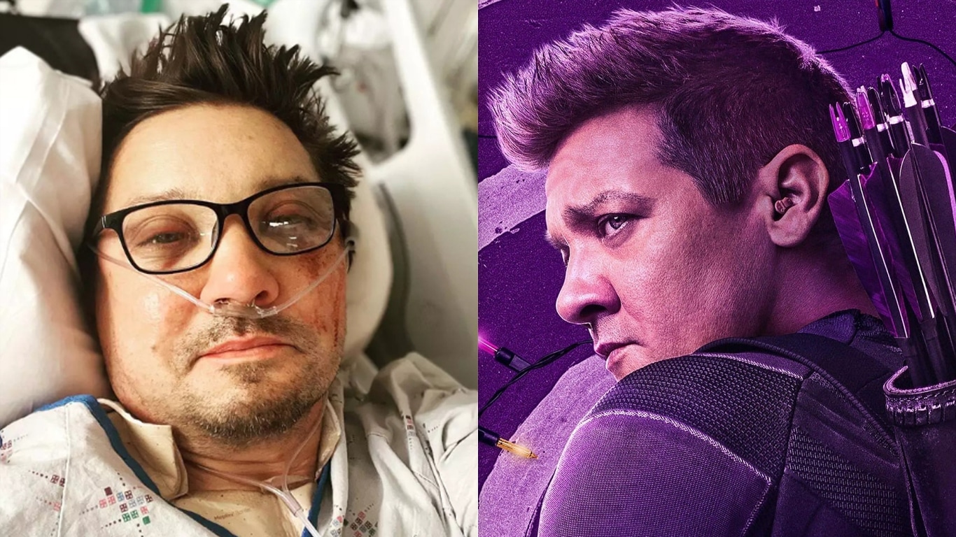 Jeremy-Renner-Gaviao-Arqueiro Jeremy Renner revela como está 2 anos após acidente que quase o matou