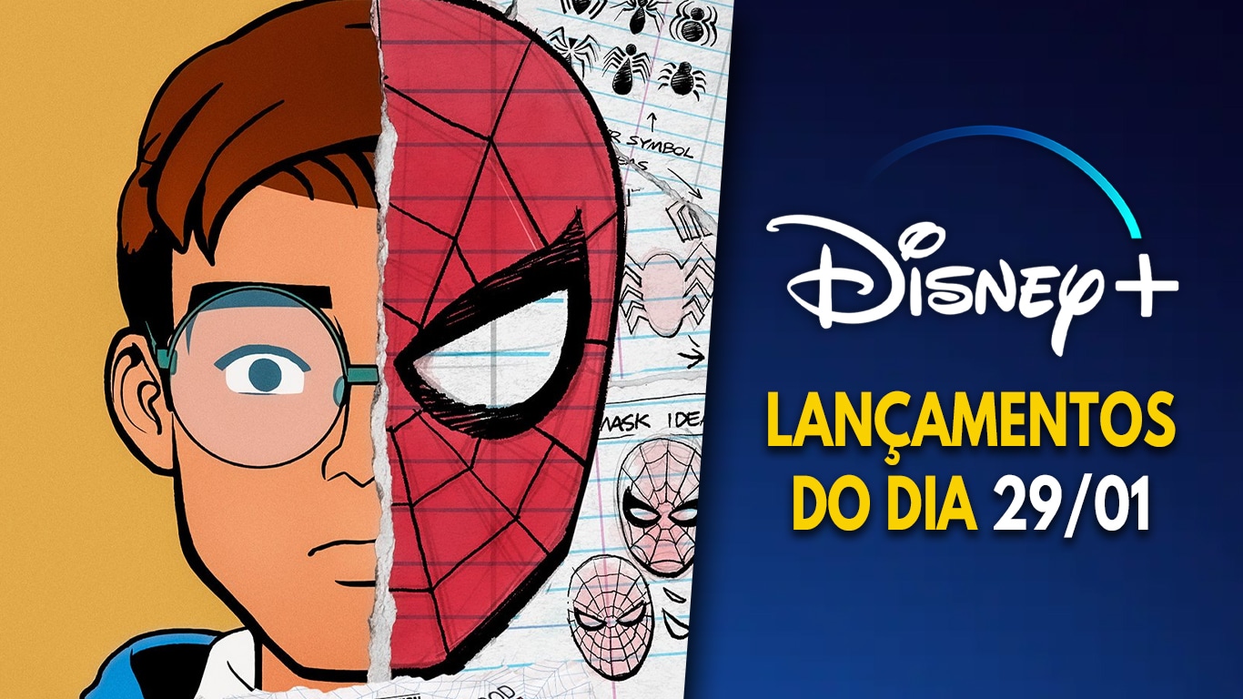 Lancamentos-Disney-Plus-do-dia-29-01-2025 'Seu Amigão da Vizinhança: Homem-Aranha' e mais 5 novidades hoje no Disney+