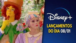 Lançamentos DisneyPlus do dia 08-01-2025