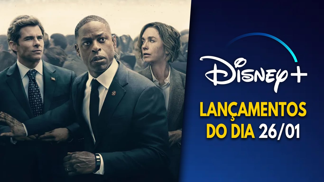 Lancamentos-DisneyPlus-do-dia-26-01-2025 Do nada: 'Paradise', com Sterling K. Brown, estreia 2 dias antes do previsto