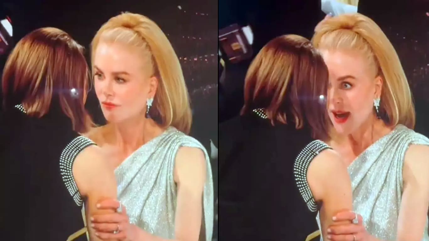 Nicole-Kidman-e-Jodie-Foster-no-Globo-de-Ouro O que aconteceu? Nicole Kidman e Jodie Foster protagonizam momento curioso no Globo de Ouro