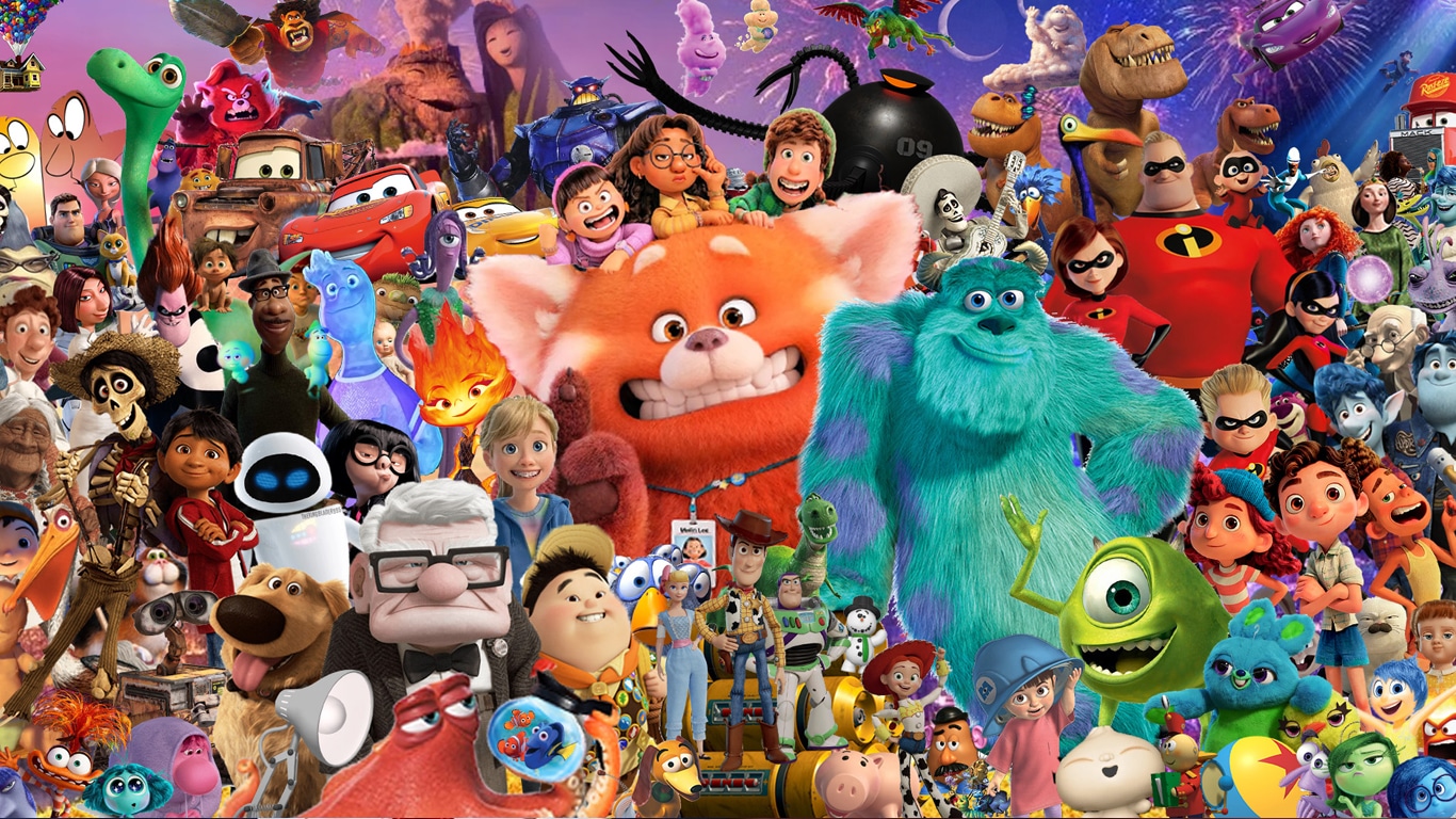 Personagens-da-Pixar Teoria do Universo Pixar ganha força com nova referência entre filmes e séries