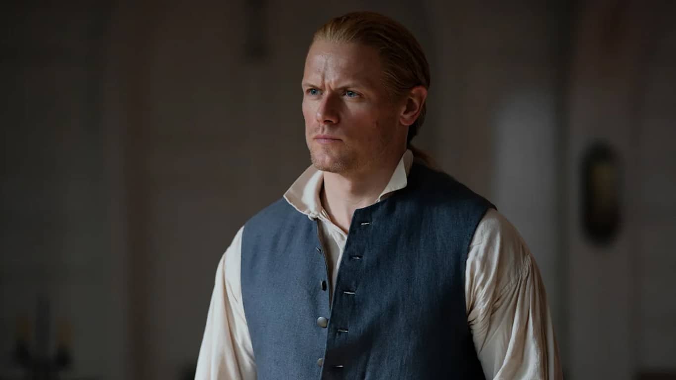 Sam-Heughan-Outlander Essa cena de Outlander foi difícil demais para a TV - Sam Heughan conta tudo