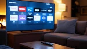 TV com apps de streaming