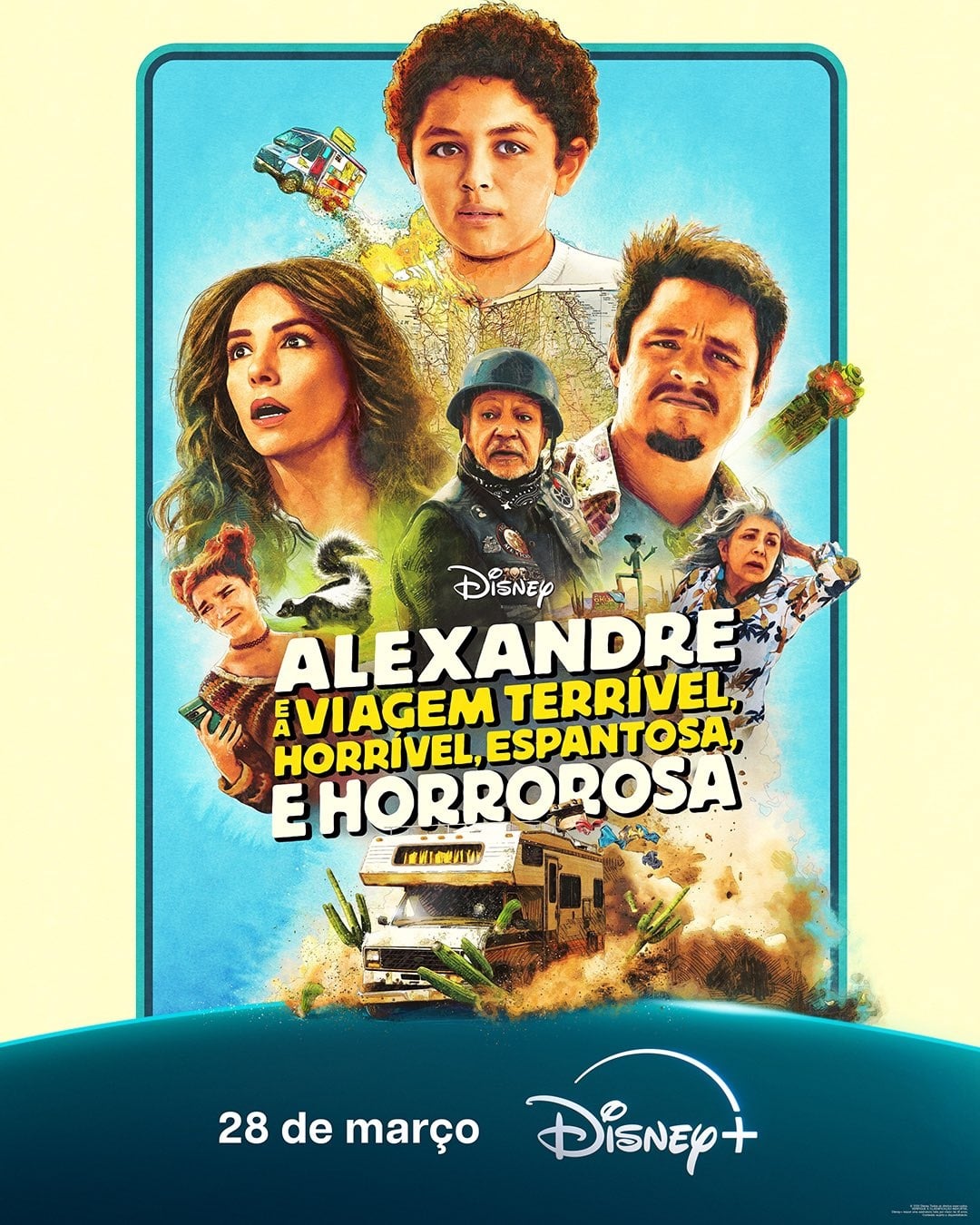 Alexandre-e-a-Viagem-Terrivel-Horrivel-Espantosa-e-Horrorosa-Poster Disney+ confirma estreia de "Alexandre e a Viagem Terrível, Horrível, Espantosa e Horrorosa" no Brasil