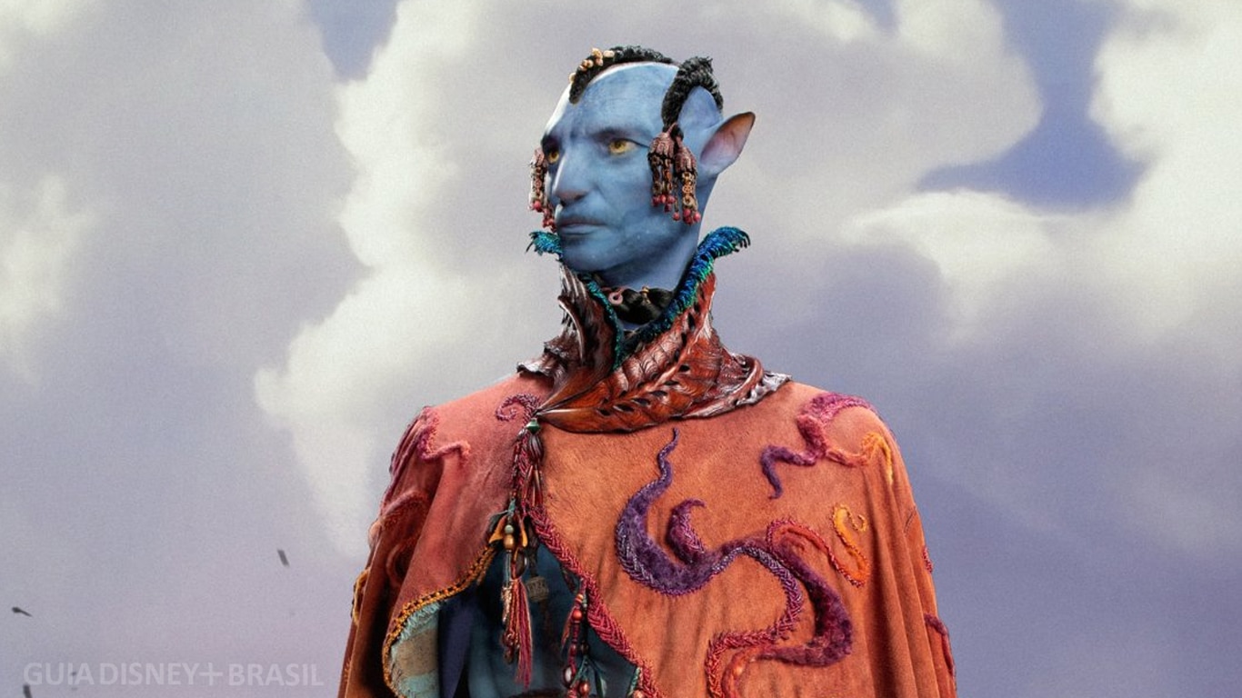 Avatar-2-Povo-dos-Ventos Avatar: Fogo e Cinza – Primeira imagem de David Thewlis como Peylak, líder da Tribo do Vento