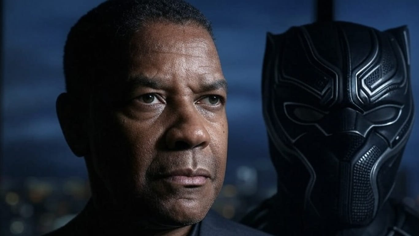 Denzel-Washington-Pantera-negra Produtor de Pantera Negra 3 dá pistas sobre personagem clássico de Denzel Washington