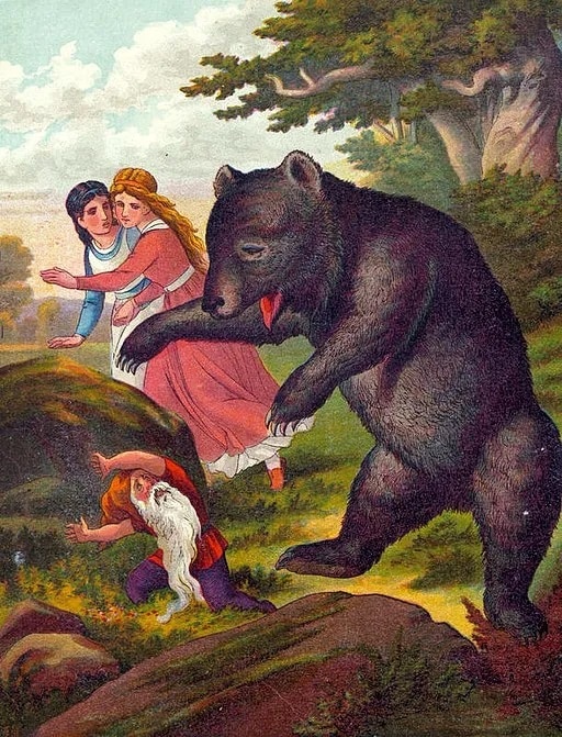 Branca-de-Neve-Rosa-Vermelha-e-o-Urso Antes do live-action de Branca de Neve, Disney começou um filme sobre sua irmã, Rosa Vermelha