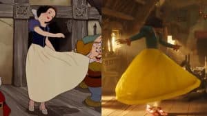 Branca de Neve animação e live-action