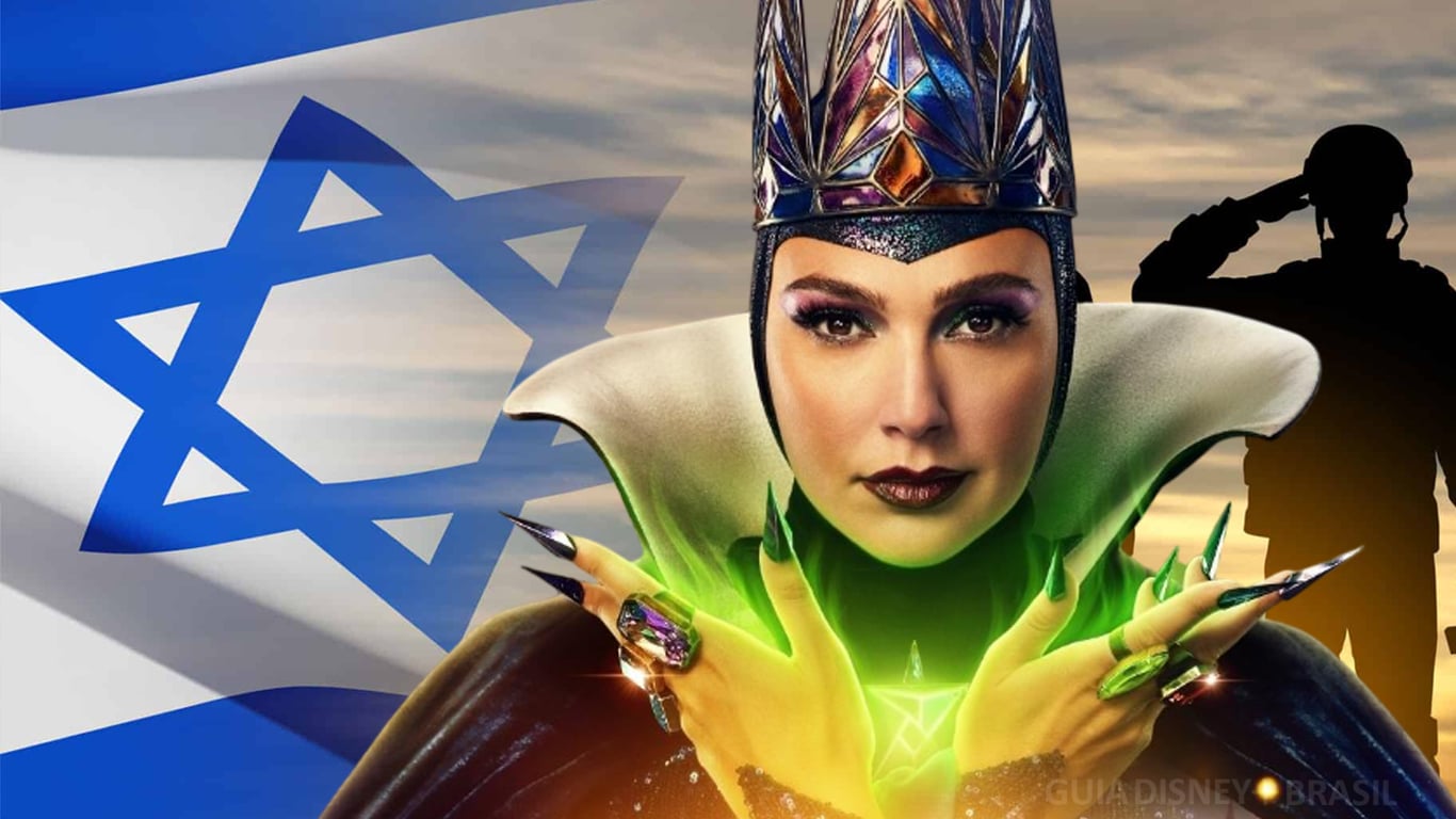 Gal-Gadot-Rainha-Ma-Exercito-de-Israel De soldado a vilã da Disney: Conheça o passado militar de Gal Gadot, a Rainha Má de Branca de Neve