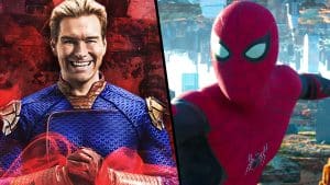 Homelander e Homem-Aranha