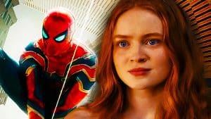 Homem-Aranha e Sadie Sink