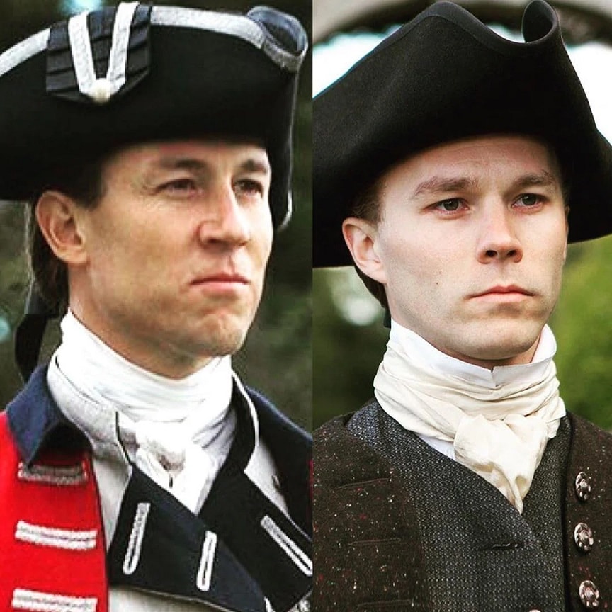 Jack-e-Alex-Randall-em-Outlander Tobias Menzies quase interpretou um terceiro personagem em Outlander; Produtor revela detalhes