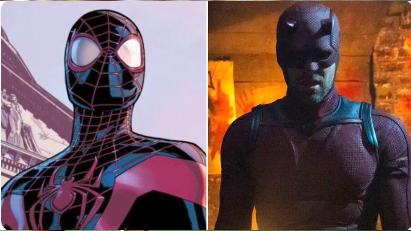 Miles-Morales-e-Demolidor Demolidor fez referência a Miles Morales em "A Palma da Sua Mão"?