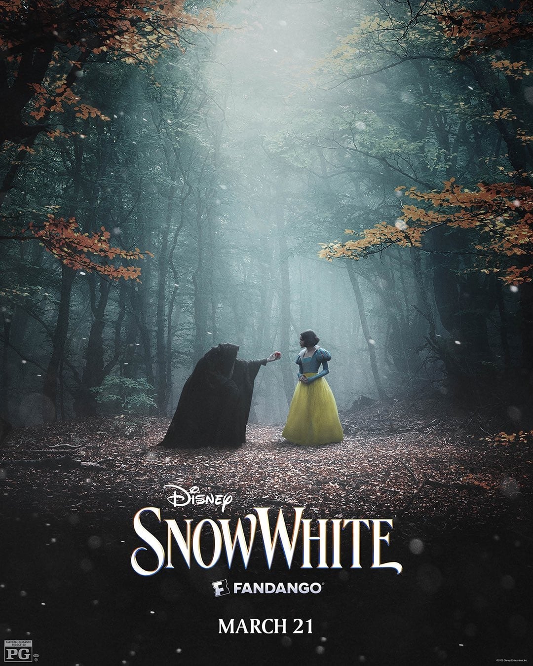 Poster-Branca-de-Neve-Fandango Clipe inédito e ingressos à venda: Branca de Neve se prepara para estreia nos cinemas