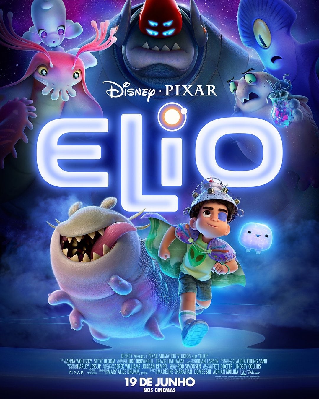 Poster-Elio Trailer inédito de Elio confirma mudanças na história do novo filme da Pixar