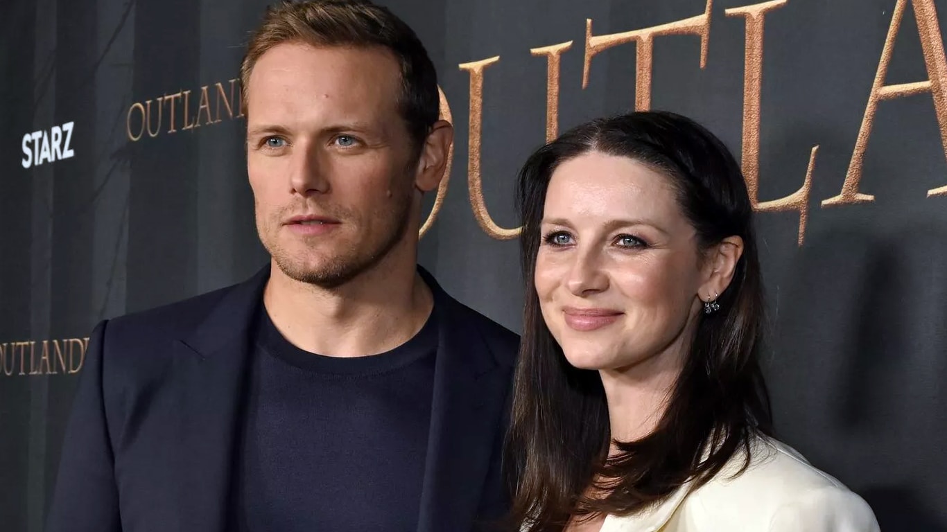 Sam-Heughan-e-Caitriona-Balfe-Outlander Sam Heughan revela momento mais estranho das gravações finais de Outlander