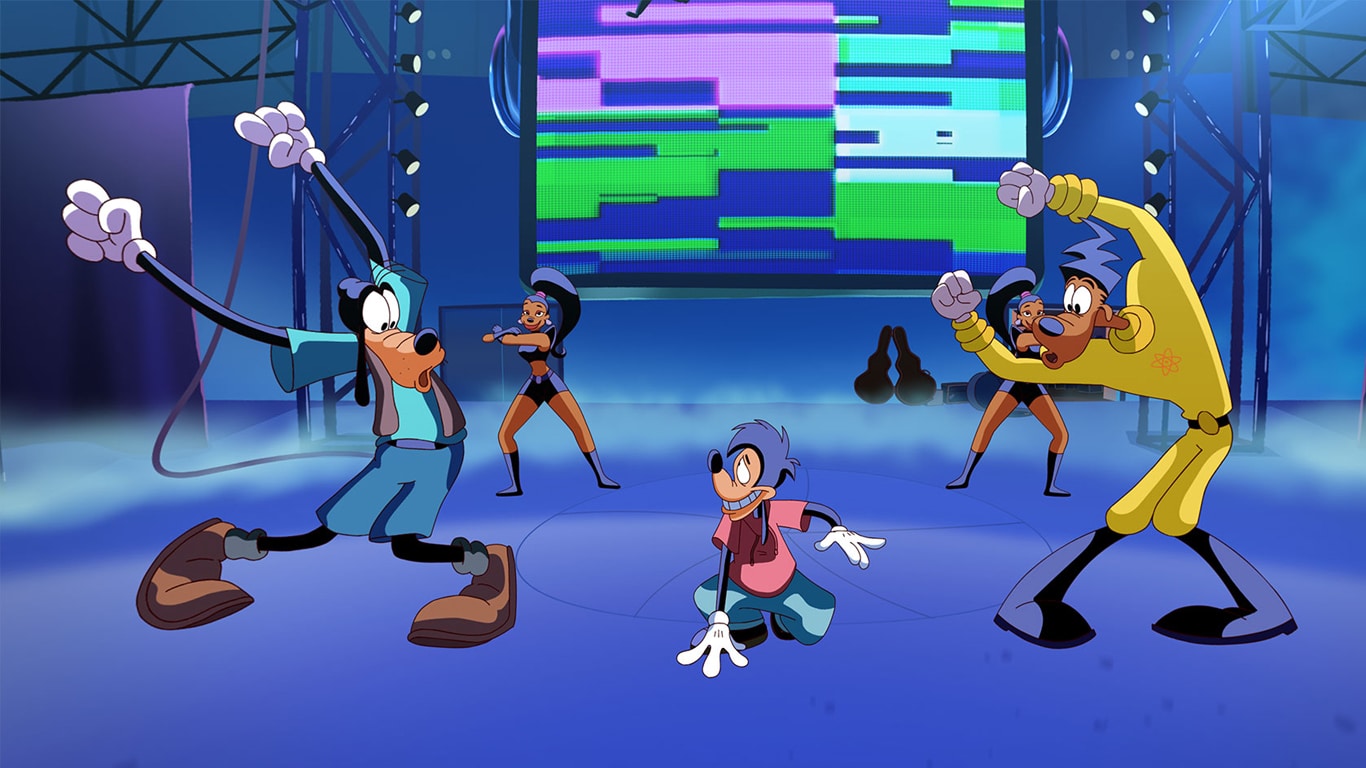 Sinta-se no palco! Disney lança vídeo 360º do show de Powerline em Pateta: O Filme Pateta-O-Filme-show-360 Sinta-se no palco! Disney lança vídeo 360º do show de Powerline em Pateta: O Filme
