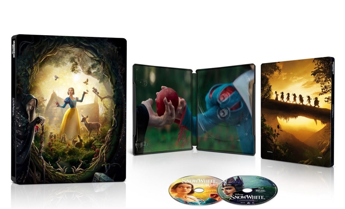 Branca de Neve ganha data de lançamento digital com cenas extras e bastidores DVD-e-Blu-ray-Branca-de-Neve Branca de Neve ganha data de lançamento digital com cenas extras e bastidores