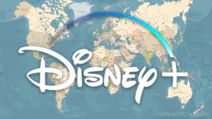 Disney Plus mapa mundi