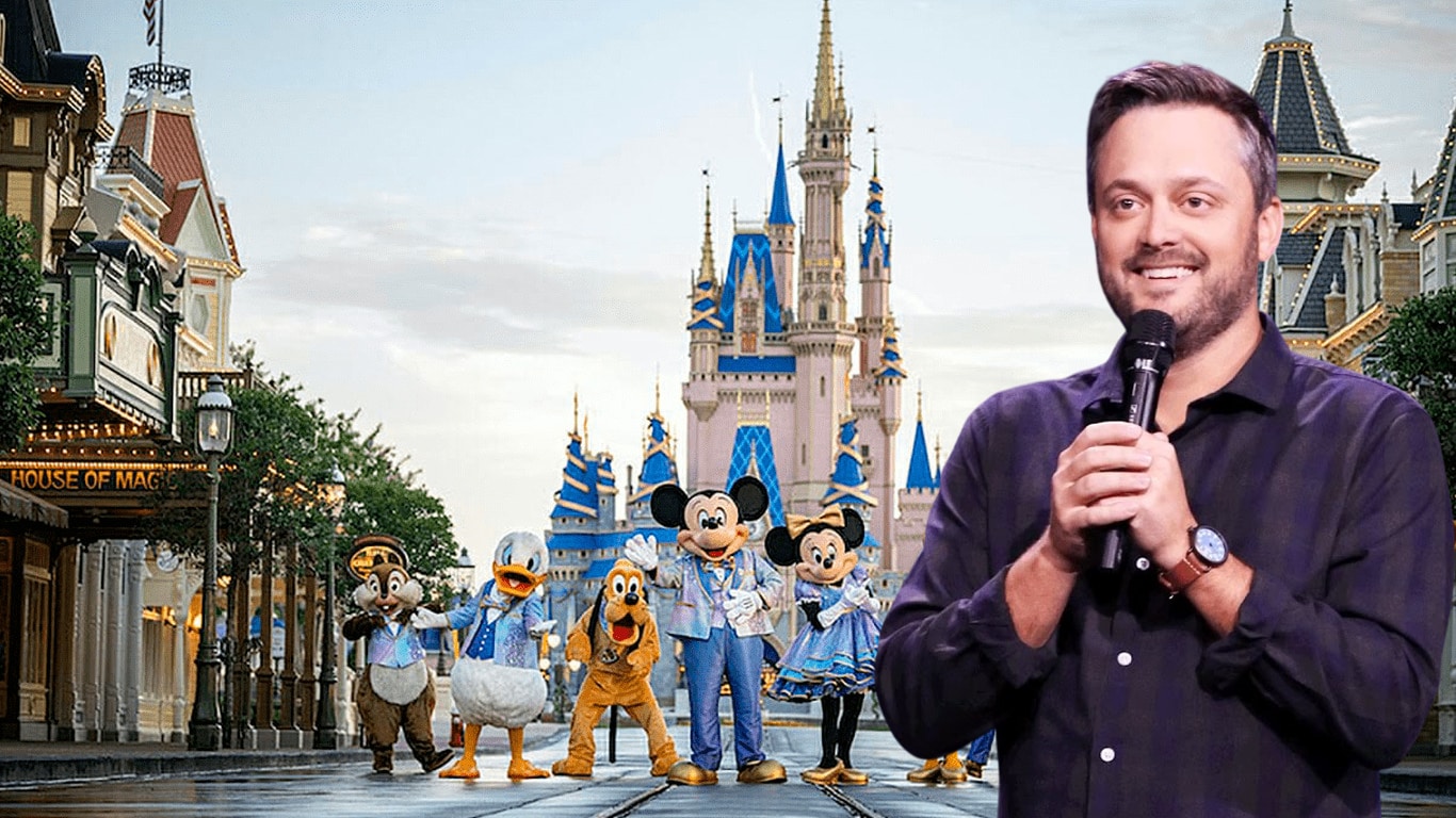 Quem é Nate Bargatze, o comediante que quer construir sua própria Disney Nate-Bargatze-Disney Quem é Nate Bargatze, o comediante que quer construir sua própria Disney