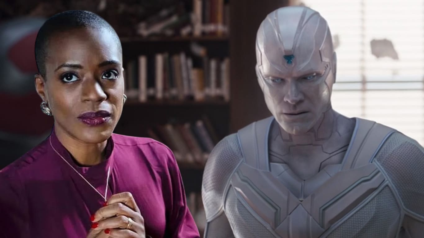 T'Nia Miller será a noiva de Ultron na nova série do Visão no Disney+ TNia-Miller-e-Visao T'Nia Miller será a noiva de Ultron na nova série do Visão no Disney+