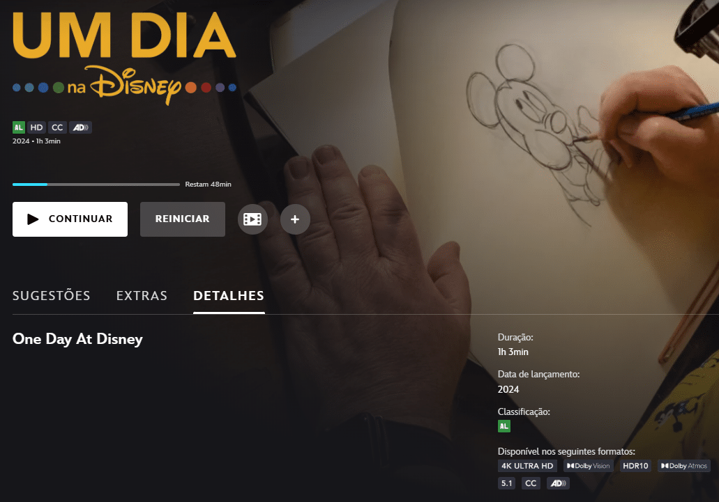 Atualização maluca no Disney+ deixa filmes com nomes trocados, datas erradas e sinopses vazias image-6 Atualização maluca no Disney+ deixa filmes com nomes trocados, datas erradas e sinopses vazias