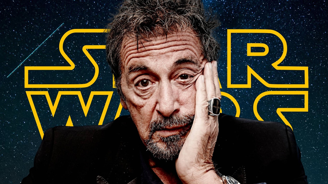 Al Pacino revela por que recusou papel em Star Wars: "Me ofereceram uma fortuna" Al-Pacino-Star-Wars Al Pacino revela por que recusou papel em Star Wars: "Me ofereceram uma fortuna"