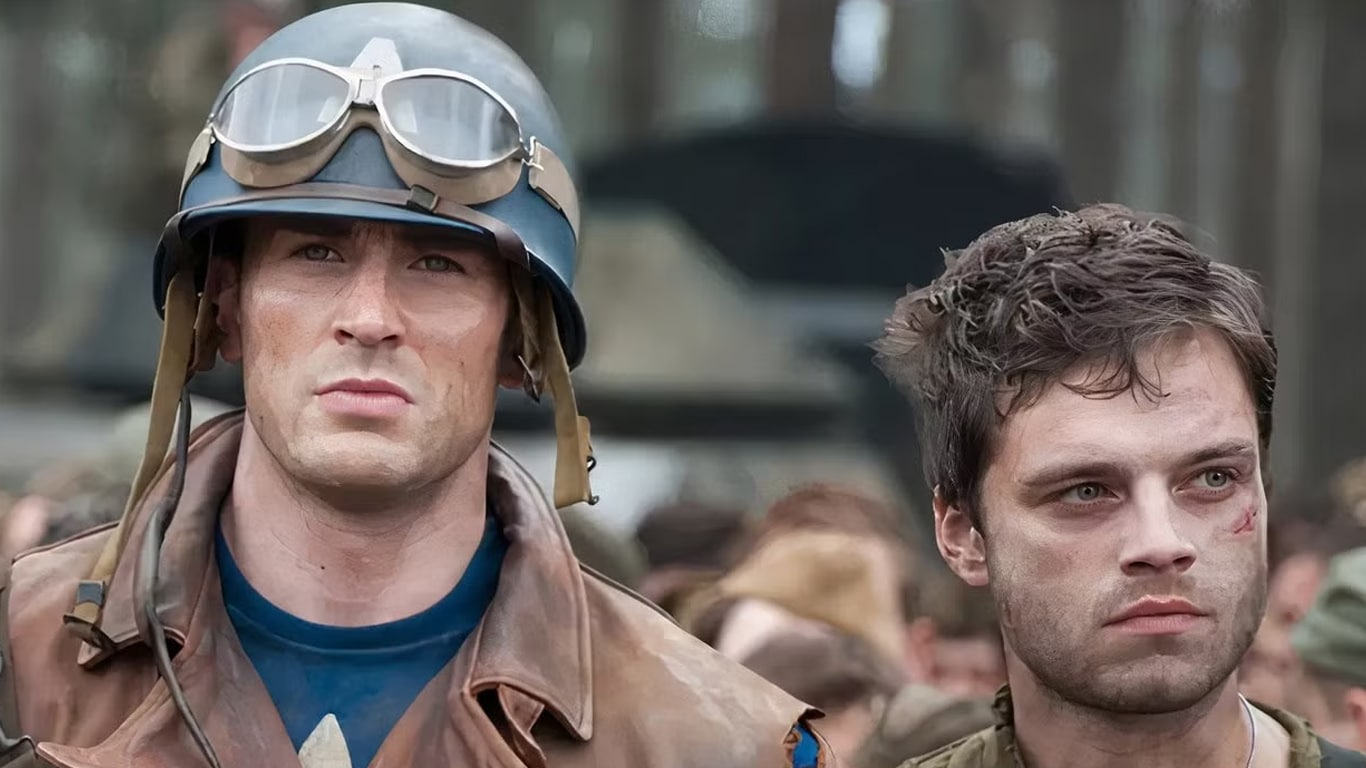 Chris-Evans-e-Sebastian-Stan Chris Evans sonha com nova parceria com Sebastian Stan, mas longe do universo Marvel