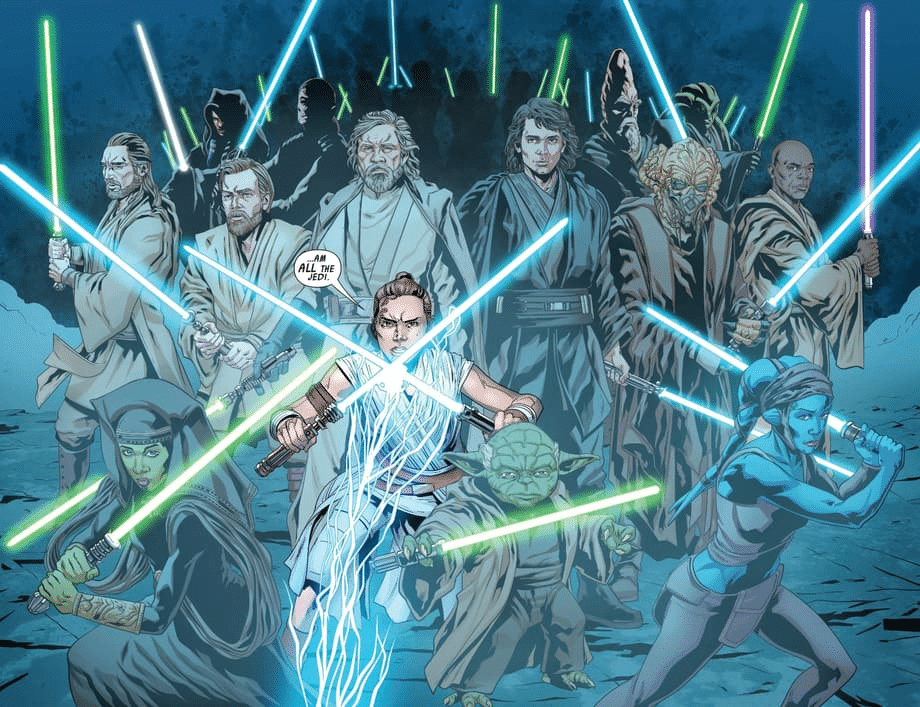 Star Wars mostra cena inédita com Fantasmas Jedi que não apareceu em "A Ascensão Skywalker" image-14 Star Wars mostra cena inédita com Fantasmas Jedi que não apareceu em "A Ascensão Skywalker"