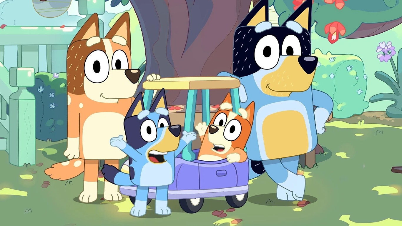 Bluey se tornou mais popular que Round 6 e Stranger Things Bluey-Disney Bluey se tornou mais popular que Round 6 e Stranger Things
