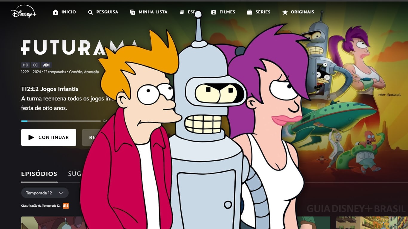 Futurama volta com 13ª temporada: saiba a data e a hora dos episódios no Disney+ Futurama-Disney-Plus Futurama volta com 13ª temporada: saiba a data e a hora dos episódios no Disney+
