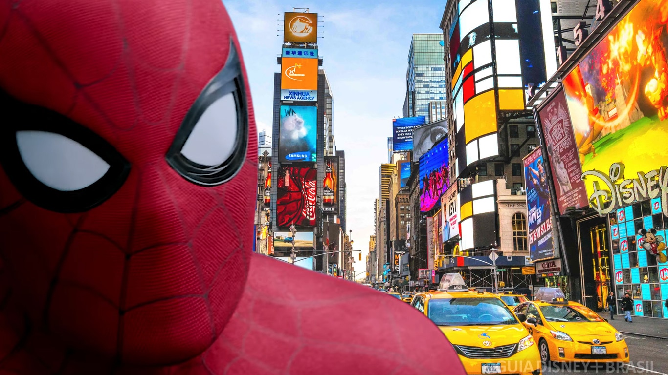 Homem-Aranha-Nova-York Homem-Aranha 4 transforma cidade na Escócia em Nova York - Veja as fotos do local